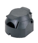 Розетка фаркопа 12В 7 контактов пластик лайт