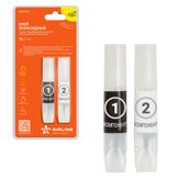 Клей эпоксидный Супер , жидкий двухкомпонентный, тубы, эластичный, прозрачный, 10 г.