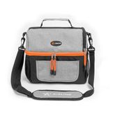 Сумка-холодильник (термосумка) pro, 9л, 25*22.5*16.5см, водонепр., чер./сер.