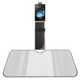 Шторка солнцезащитная PRO 80 см на лобовое стекло, 200г/м2, черный/серый (80*150 см)