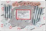 Комплект крепления коллектора ГАЗ - 406 (прокл., шпильки, гайки, шайбы)