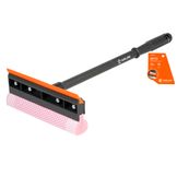 Щетка для мытья стекол с поролоном и водосгоном (39см)