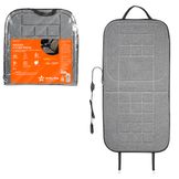 Накидка с подогревом на переднее сиденье 12 В, 35/45Вт, 100*50 см, искусств.мех, черная