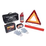 Набор автомобилиста №1 (огнетушитель ОП-2,знак аварийной остановки, аптечка, трос , перчатки, сумка)