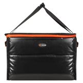 Сумка-холодильник (термосумка) BIG size , 55 л, 43*43*30 см,горизонтальная, черная