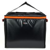 Сумка-холодильник (термосумка) BIG size , 85 л, 48*48*37 см,горизонтальная, черная