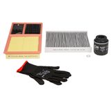 Компл. фильтров для а/м VAG Polo Sedan 1.6i выпуск до 2014/Rapid 1.6i выпуск до 2017 (масл+возд+салон)