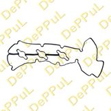 Прокладка клапанной крышки hyundai santa FE (06-12) - DePPuL DEBZ0796