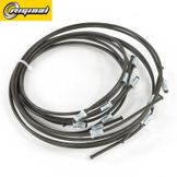 Трубки тормозные для а/м г-3302 Next без АБС омедненные с полимерным покрытием (кт8 шт.)