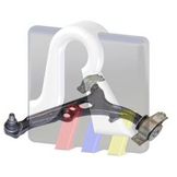 Рычаг подвески | перед лев | - RTS 96.05815.2