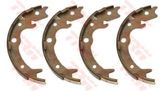 Колодки тормозные барабанные | зад |