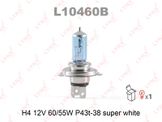 Лампа H4 12V 60/55w p43t-38 super white