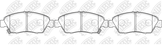 Колодки тормозные дисковые | перед |