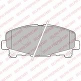 Колодки тормозные дисковые | перед |