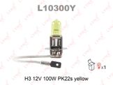 Лампа H3 12V 100w Pk22s yellow