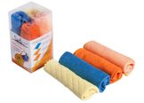 Набор салфеток из микрофибры (3 шт., 30*30 см) + порофибра (1 шт., 20*18 см)