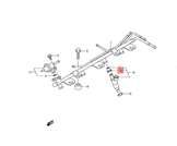 Кольцо топливной форсунки уплотнительное ( 1572009300000 )
