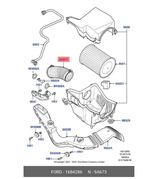 Патрубок воздушного фильтра