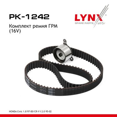 LYNXauto PK-1242 Комплект ремня ГРМ (усиленный ремень) - 1