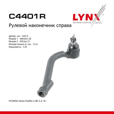 LYNXauto C4401R Наконечник рулевой тяги | прав | - 1