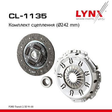 LYNXauto CL-1135 Комплект сцепления - 1