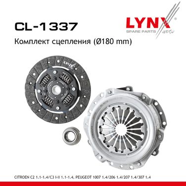LYNXauto CL-1337 Комплект сцепления - 1