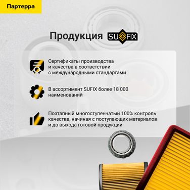 SUFIX SS-1014 Фильтр салонный - 2