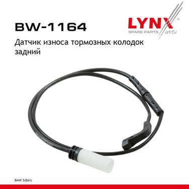 LYNXauto BW-1164 Датчик износа тормозных колодок | зад | - 1