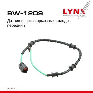 LYNXauto BW-1209 Датчик износа тормозных колодок | перед прав/лев | - 1