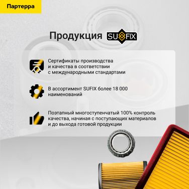 SUFIX SSC-1093 Фильтр салонный угольный - 2
