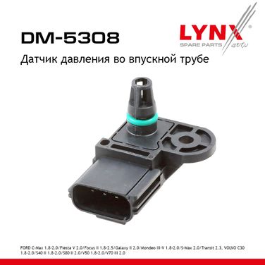 LYNXauto DM-5308 Датчик давления, впускной коллектор - 1
