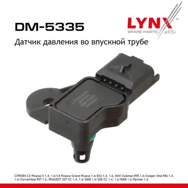 LYNXauto DM-5335 Датчик давления во впускной трубе - 1