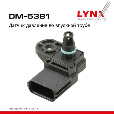 LYNXauto DM-5381 Датчик давления, впускной коллектор - 1