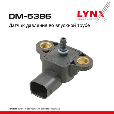 LYNXauto DM-5386 Датчик давления, впускной коллектор - 1