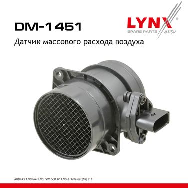 LYNXauto DM-1451 Датчик массового расхода воздуха - 1