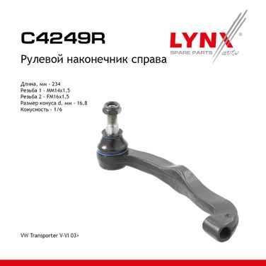 LYNXauto C4249R Рулевой наконечник | перед прав | - 1