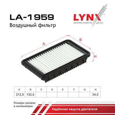 LYNXauto LA-1959 Фильтр воздушный - 2