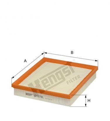 Hengst E1079L Фильтр воздушный - 2