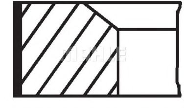 Mahle 039 91 N2 Колец поршневых комплект - 3