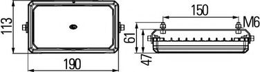 Hella 1GD 996 193-011 Фара рабочего освещения - 3