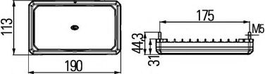 Hella 1GD 996 193-051 Фара рабочего освещения - 3