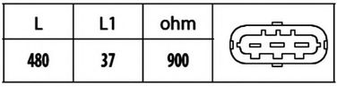 Hella 6PU 009 146-461 Датчик импульсов - 2