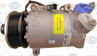Hella 8FK 351 334-431 Компрессор, кондиционер - 5