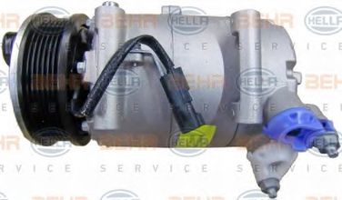 Hella 8FK 351 334-431 Компрессор, кондиционер - 8