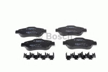 Bosch 0 986 424 786 Колодки тормозные дисковые | перед | - 3