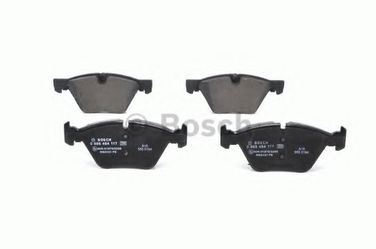 Bosch 0 986 494 117 Колодки тормозные дисковые | перед | - 5