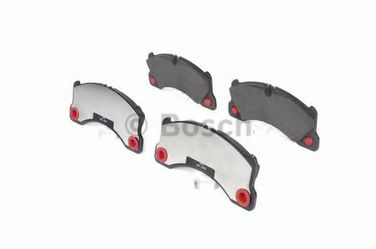 Bosch 0 986 494 206 Колодки тормозные дисковые | перед | - 1