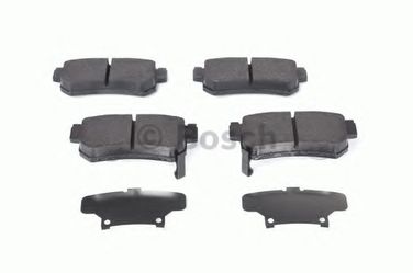 Bosch 0 986 494 237 Колодки тормозные дисковые | зад | - 7