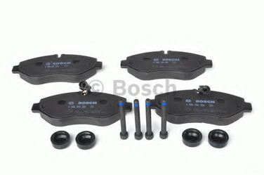 Bosch 0 986 494 334 Комплект тормозных колодок, дисковый тормоз | перед | - 2