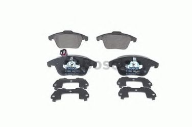 Bosch 0 986 494 372 Колодки тормозные дисковые | перед | - 4